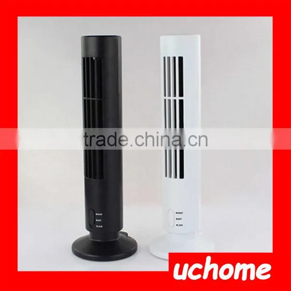 UCHOME Creative USB Mini Tower Fan Desk Fan Without Leaves For Home And Office Use photo-3
