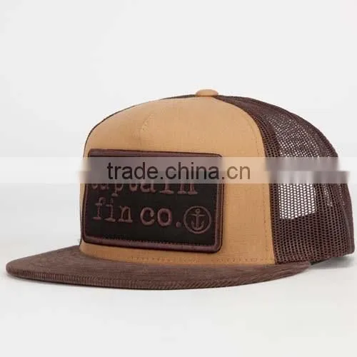Custom 5 Panel Embroidery Patch Trucker Cap Mesh Cap photo-5