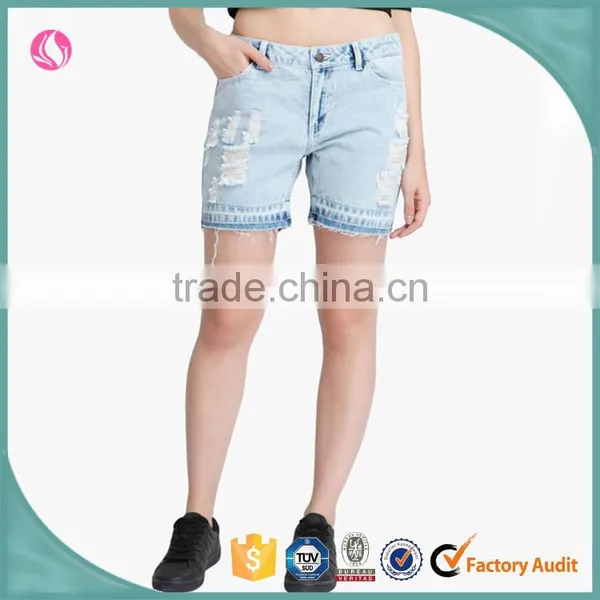 Woman Mma Shorts,Distressed Denim Shorts Women Apparel