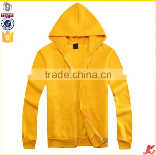 Plain OEM Service Men's Zipper-up Hoodies With Your Own Logo Wholesale KHI-004 photo-4