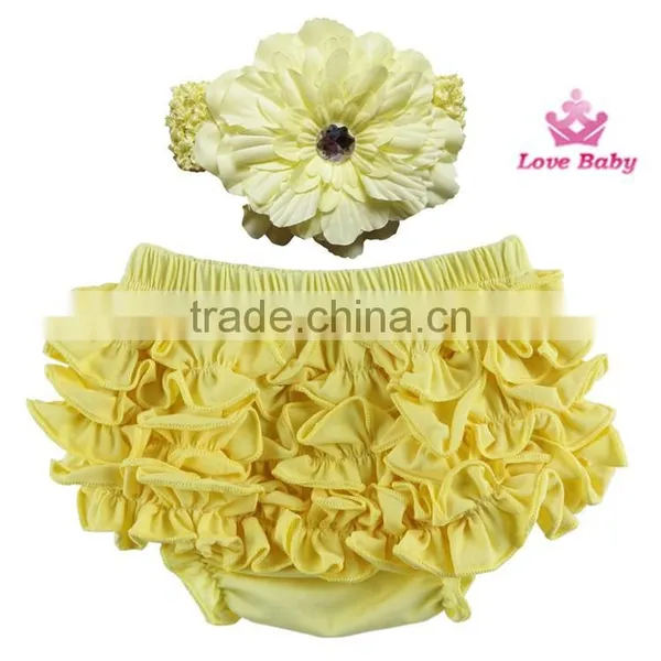 Baby Lace Bloomer Infant Diaper Cover Toddler Clothing Newborn Lace Diaper Cover Underwear Clothes WIth Lace LBS5052509 photo-2