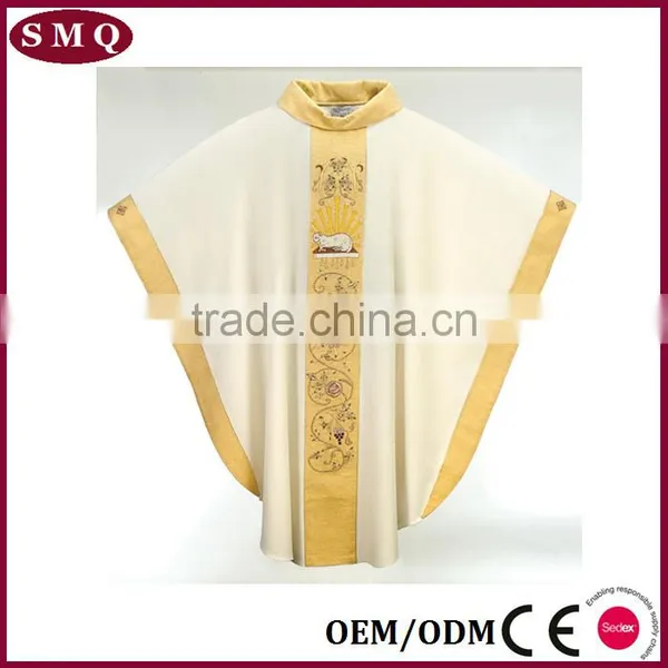 Church Vestment Customize Choir Robe White Wholsale Italy Robe photo-3