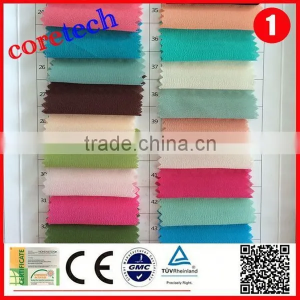 Anti-static Ultrathin Pearl Chiffon Fabric Factory photo-3