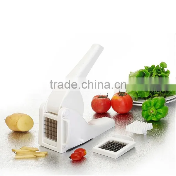 1PC Stainless Steel Potato Cutters Chopper Chips Fruit & Vegetable Making Tool Cooking Kitchen Mate Tools KC1522 photo-2