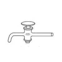 Stopcock With Curved Outlet
