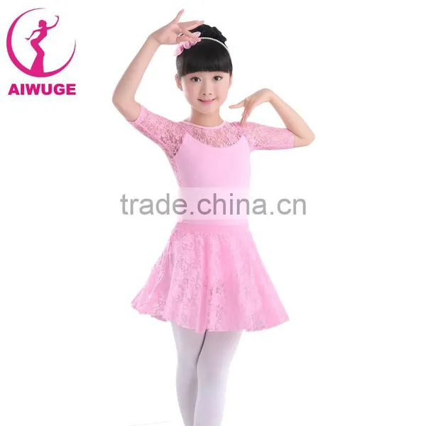 Professional Children Kids Cotton Lace Ballet Dance Tutu Dress Girls Tulle Princess Dress photo-2