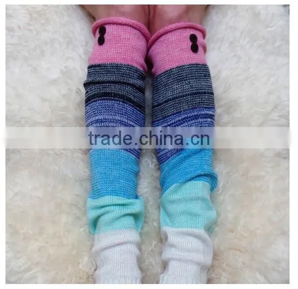 High Quality Woman Knitted Wool Boot Socks, Knitted Leg Warmers photo-3