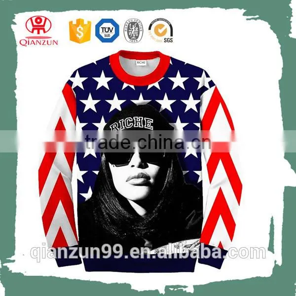 Custom Galaxy Printing Sweatshirt Wholesale 3 d Printing Sweatshirt photo-2
