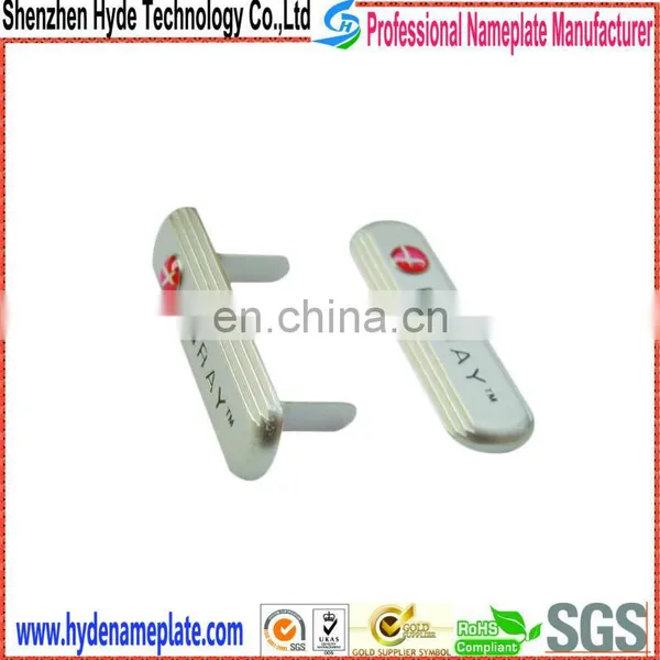 With Fashion Design Badge, Metal Famous Brand Luggage Logo