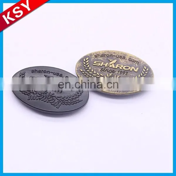Hot Sale Fashion Handbag Metal Accessories Label Branded Logo For Bags photo-6