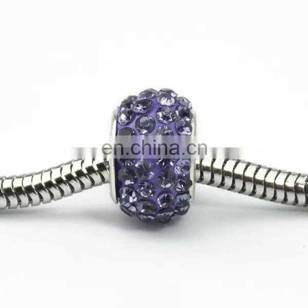 Factory Directly ! Wholesale Big Hole Loose Beads DIY Rhinestone Chain Accessories photo-4