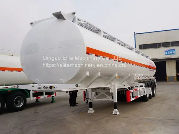Best Price 3 Axles Fuel Tanker Trailer for Oil Transport 45000 Litre Oil Tanker Trailer photo-4