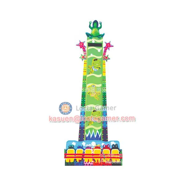 Zhongshan Amusement Park Equipment, 6 Seat Frog Jump, Drop Ride Hopper Fall Tower, Kiddie Rides, Earn Money photo-2