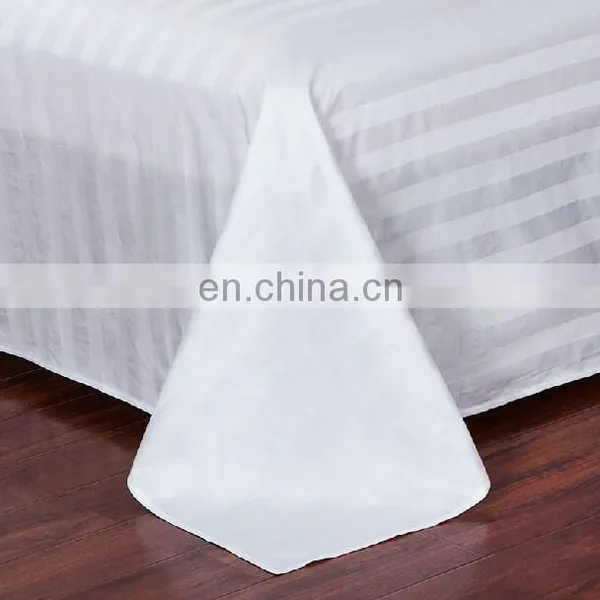 Factory Manufacturer Hotel 100%cotton Bed Sheet Fitted Sheet photo-4
