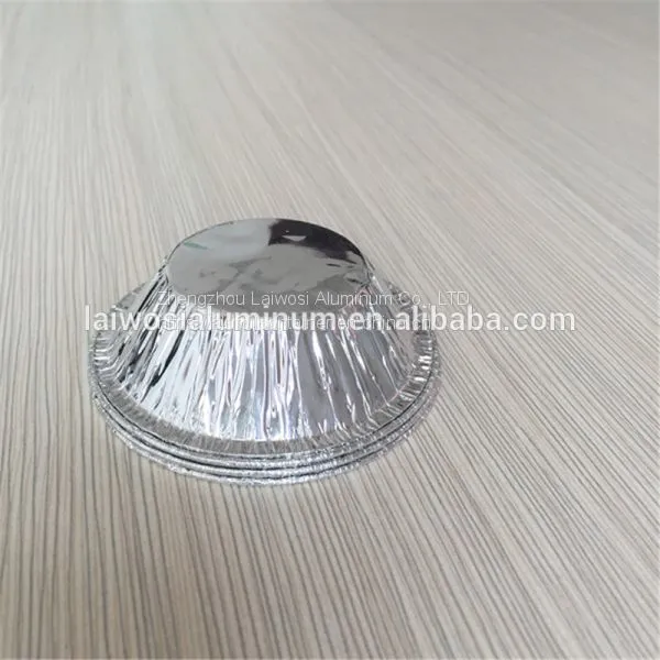 Round Small Aluminum Foil Baking Container for Sale,disposable Aluminium Foil Egg Tart photo-4
