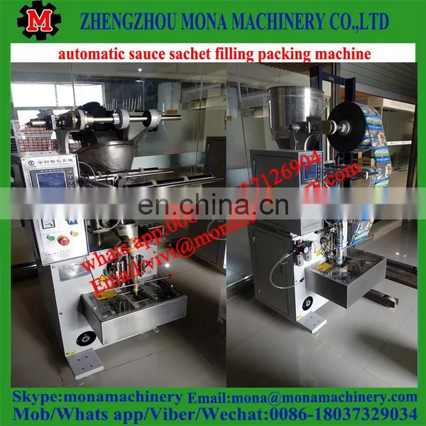 Automatic Pesticide/fruit Sauce/ingredient Oil Sachet Packing Machine photo-2