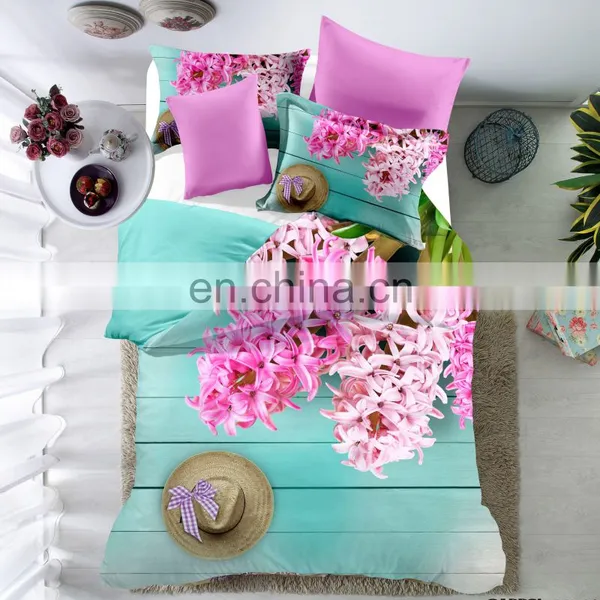 Beautiful Night Scenery Bedding 4 Piece Full 3D Printed Bedclothes Duvet Cover Set With Pillow Case photo-2