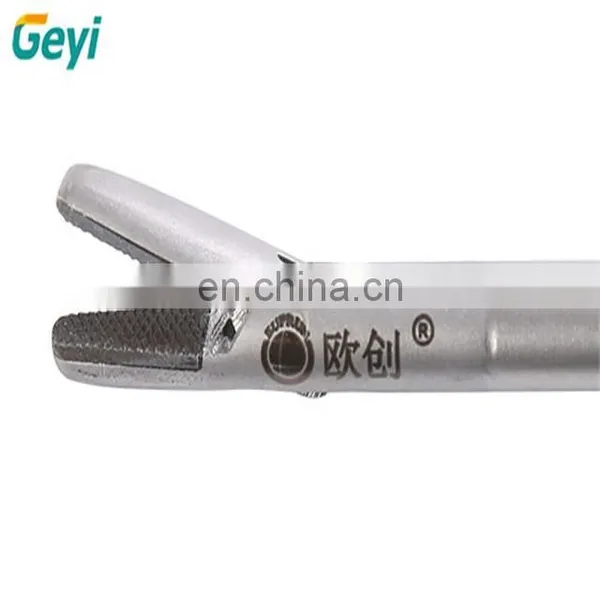 Autoclavable O Shaped Left Handed Needle Holder Forceps Endoscopic Instruments for Pets photo-4