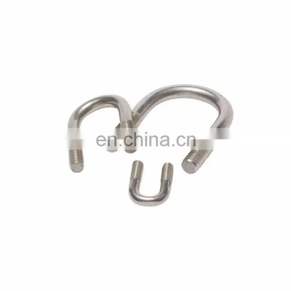 Types of u Bolt Clamp Stainless Steel Double u Bolt m8 photo-4