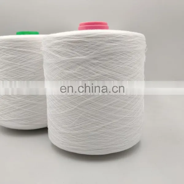 High Tenacity Raw White Sewing Thread Dyeing Tube Poly Poly Core Spun Sewing Thread Manufacture photo-4