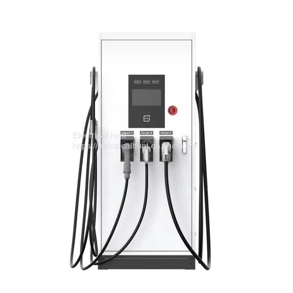 3 Phase Level DC Charger 60kw CCS2 and Chademo EV Charger for Electric Car Charging Station