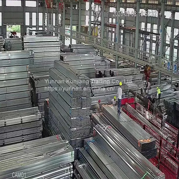 Yunnan Q235 Square Tube Wholesale Hot Dip Galvanized Square Tube 40 * 80 * 3 Square Tube Kunming Sales Square Tube photo-5
