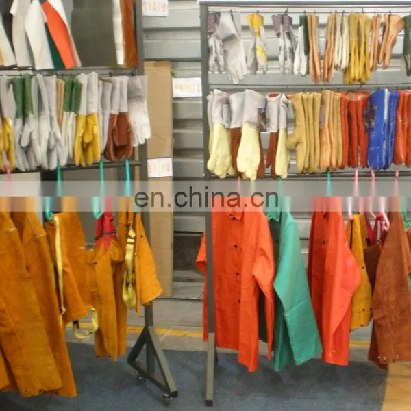 Unlined Mens Yellow Split Cowhide Leather Driver Work Gloves Wholesale photo-4