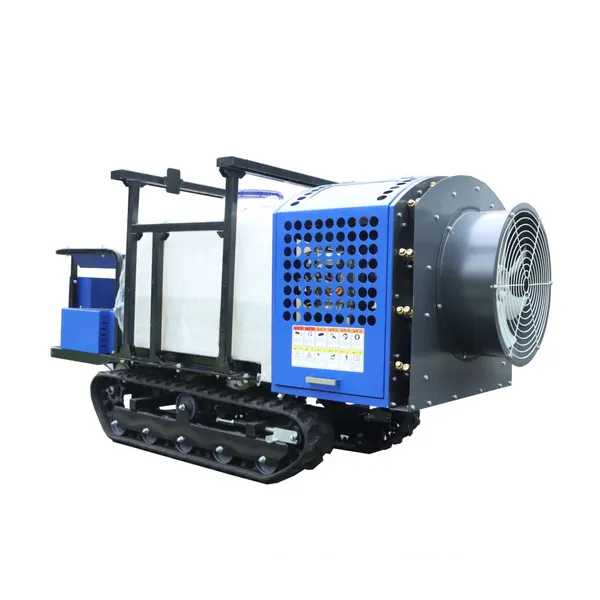 Mini Remote Control Crawler Type Orchard Air Blast Power Sprayer photo-4