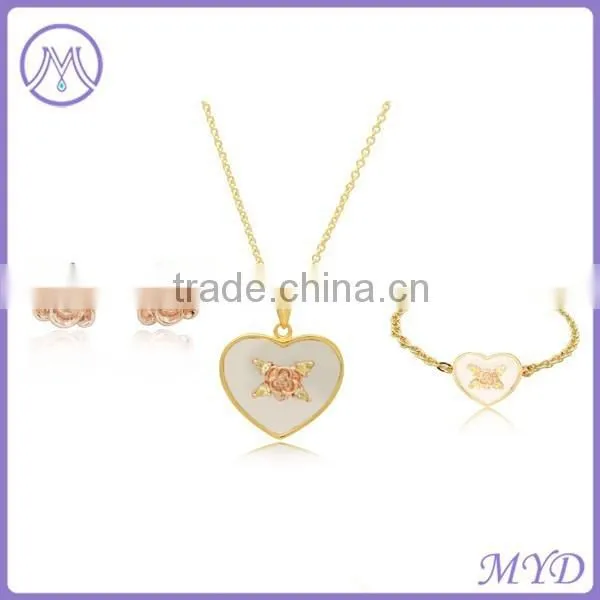 Elegant Personalized Ladybug Bracelet Enamel Jewelry Set photo-3