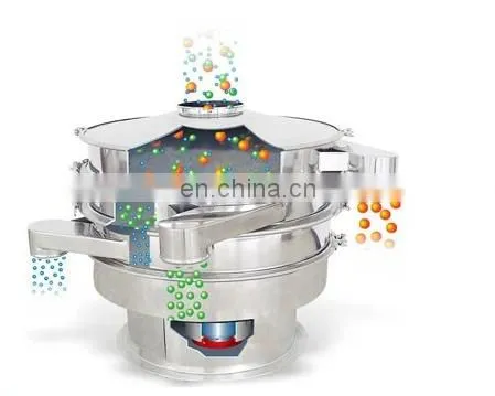 Grain Flour Soy Milk Filter Rotary Vibrating Screen Machine photo-3