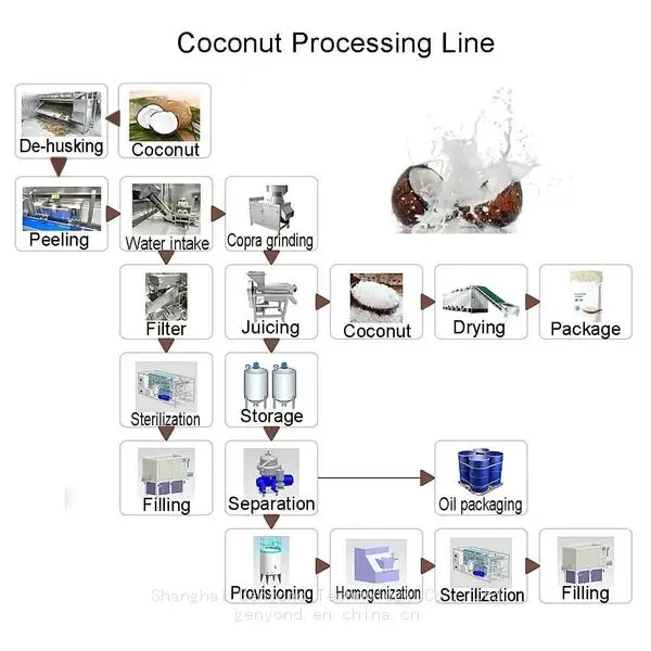 Coconut Water Coconut Milk Production Line