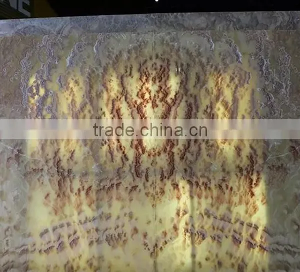 Luxury Stone Product Polished Onyx Tiles For Indoor Decoration photo-2