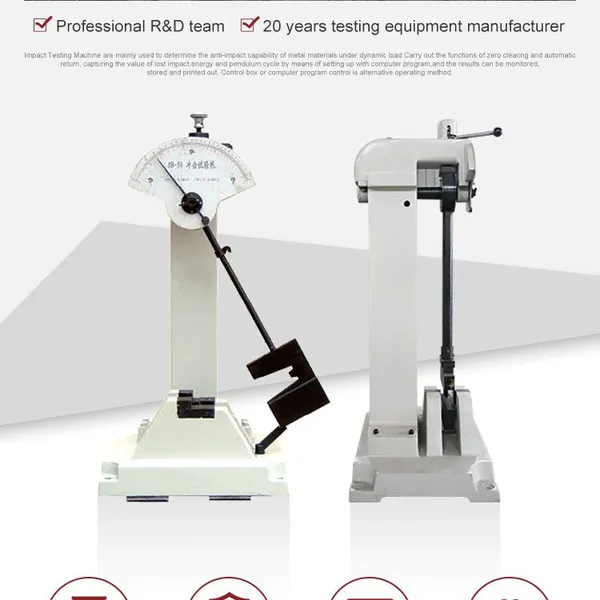 500J Touch Screen Low-temperature Automatic Impact Testing Machine(RT to -60℃) 250J 500J Digital Display HST JBDS-500Y-60 photo-3