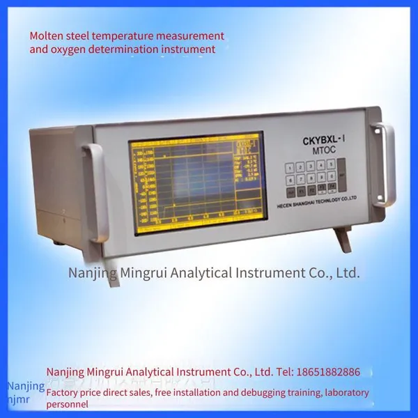 Supply of Molten Steel Oxygen and Carbon Content Detector, Mingrui Ckybxl-1 Mtoc Type Molten Steel Temperature and Oxygen Measuring Instrument photo-3