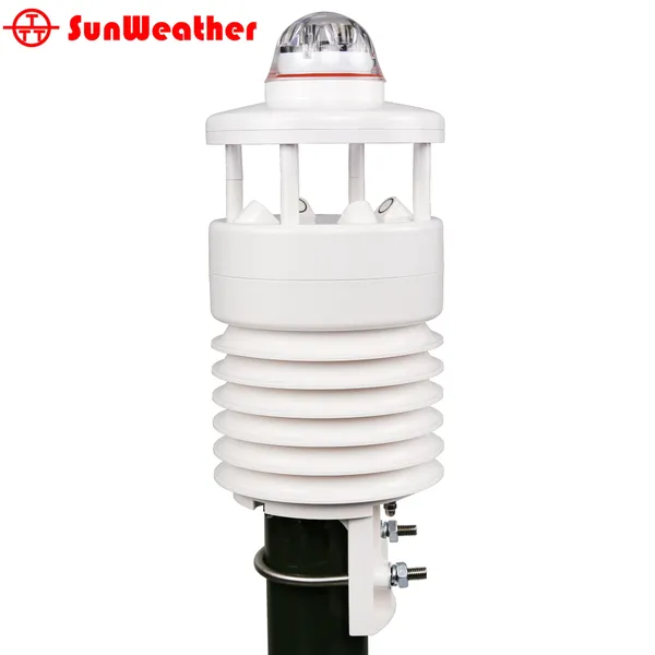 Weather Station: PC-8 Integrated Automatic Weather Station-PM2.5 PM10 Noise Sensor Outdoor Dust Monitoring System RS485 RS232 photo-2