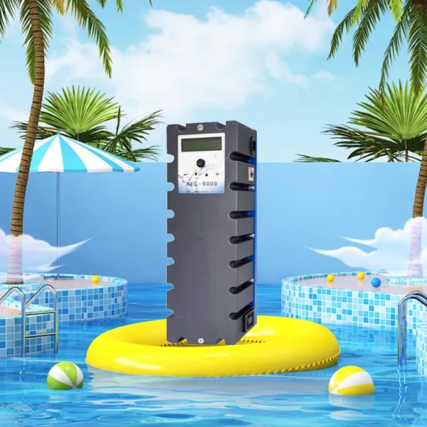 Chemical free water purification system, swimming pool copper silver ion sterilization equipment, filtration and deodorization device