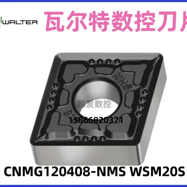 Walter Carbide Insert XDMT1303079R-F55 WKP35G Grooving Tool for Automotive Parts
