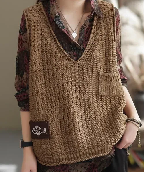 Women's Sweater Vest photo-2