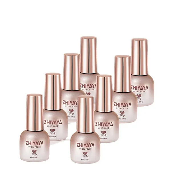 Wholesale New Arrival Icy-Sheer Nude Gel Polish Salon Professional Grade Translucent Gel Polish photo-3