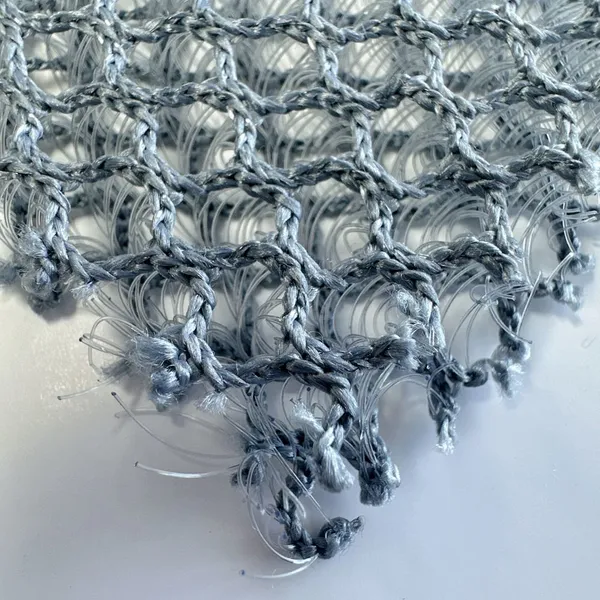 10mm Grey 3D Spacer Bigger Mesh Hole Fabric for Automotive Industry Weight of 530GSM With Great Breathability photo-3