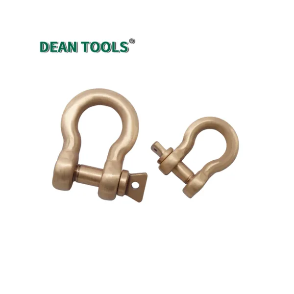 Non Sparking Shackle,Heavy Load Capacity,Reliable Rigging Connection,Secure Locking Design