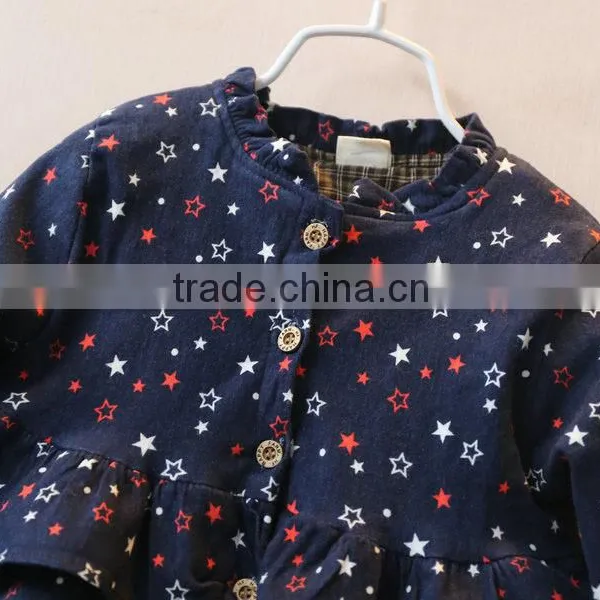 Korean Children Clothing Girl Spring Coats Kids Long Sleeve Stringy Selvedge Roung Collar Girl Princess Outwear photo-6