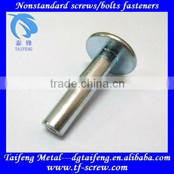 Truss Head Galvanized Semi Tubular Rivet