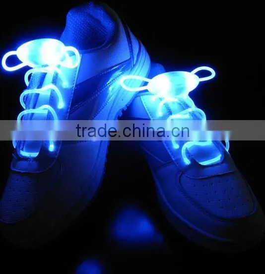 Bling LED Shoelaces Shoestring Flash Light Up Glow Stick Strap Laces Disco Party photo-2