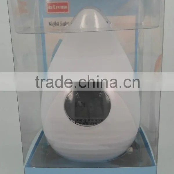 Silicone Soft Safe Changing Color Night Light Thermometer photo-6