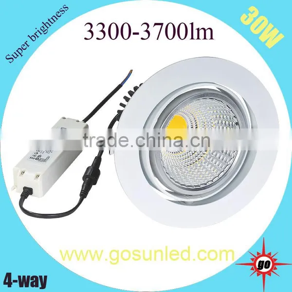 New Unique Product Ideas 30w 4-way Rotatable LED Downlight photo-3