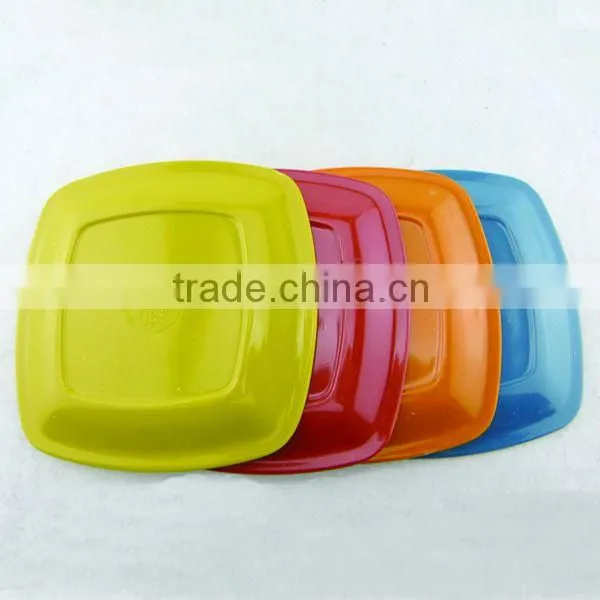 Cheap Quality Assurance 6" Square Melamine Bamboo Dinner Plates Quality Choice photo-3