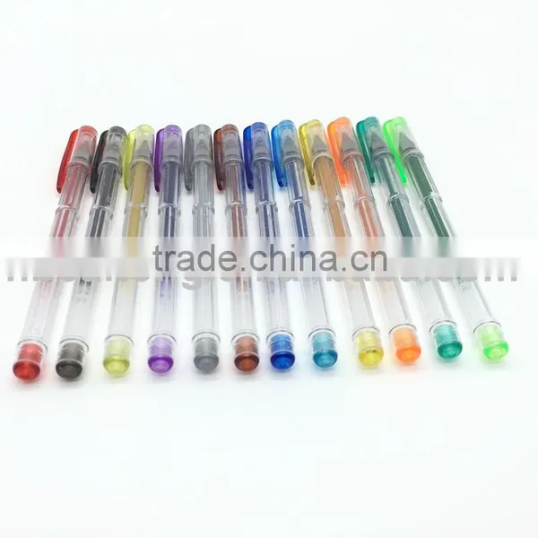 Best Fancy Glitter Colour Gel Pen for School Student,coloring for Adults and Kids photo-2
