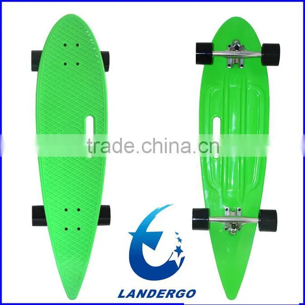 CEEN13613 Plastic Longboard, High Speed Cruiser Long Skateboard