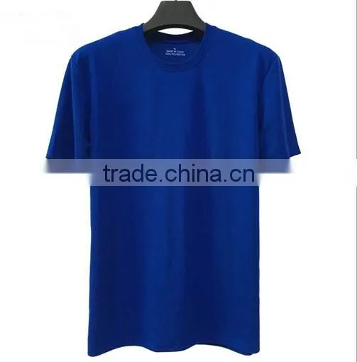 Custom Made O-neck Bulk Blank Cotton 180gsm T-shirt photo-3